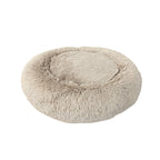 Ethical Pet Sleep Zone Luxe Round Faux Fur 27? Taupe