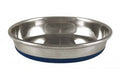 OurPets Premium Rubber Bonded Stainless Steel Cat Bowl Silver 1ea/12 oz