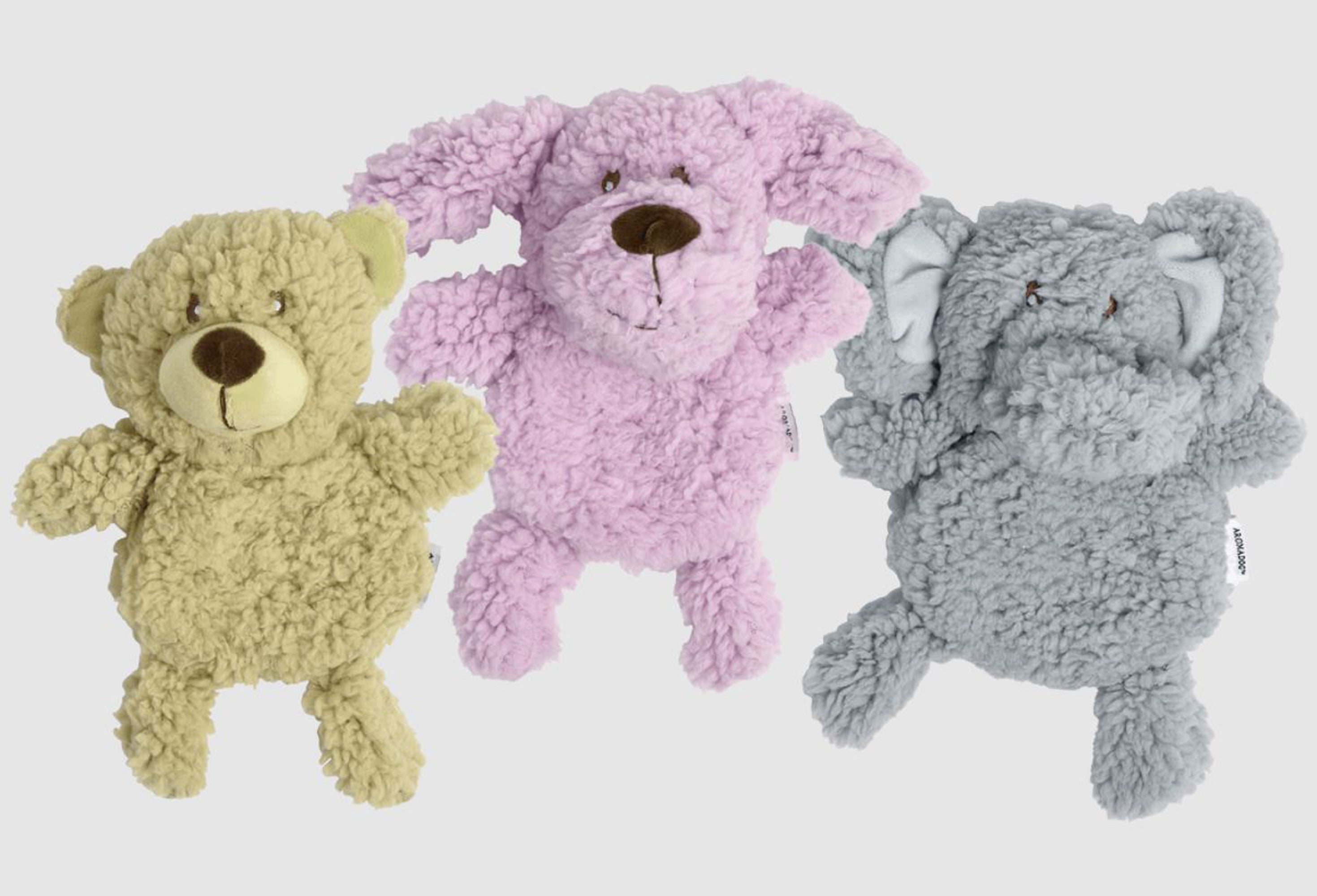 Multipet Aromadog Fleece Dog Toy Assorted 6 in