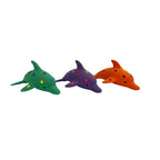 Multipet Pet Envy Waylon The Dolphin Latex Dog Toys Assorted 8.5 Inch Default Title