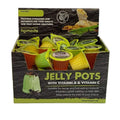 Komodo Jelly Pots Insect Food Fruit Flavor Display 0.56 oz 40 Count