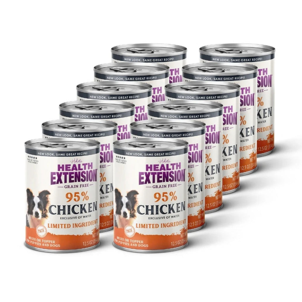 Health Extension Meaty Mix Chicken Canned Dog Food 12.5oz. (Case of 12)
