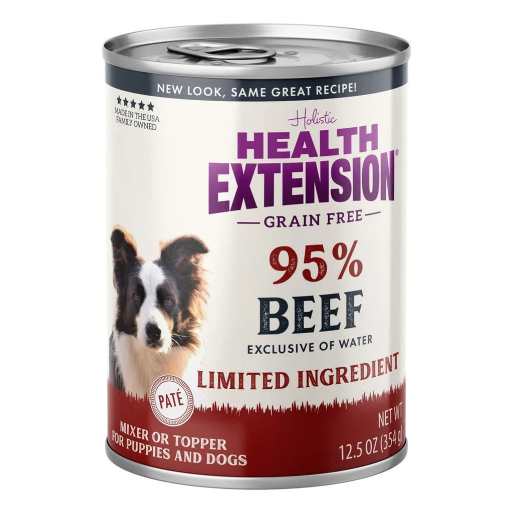 Health Extension Beef Dog 12.5oz. (Case of 12)