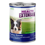 Health Extension Turkey Entrée for Dogs Canned 12.5oz. (Case of 12)