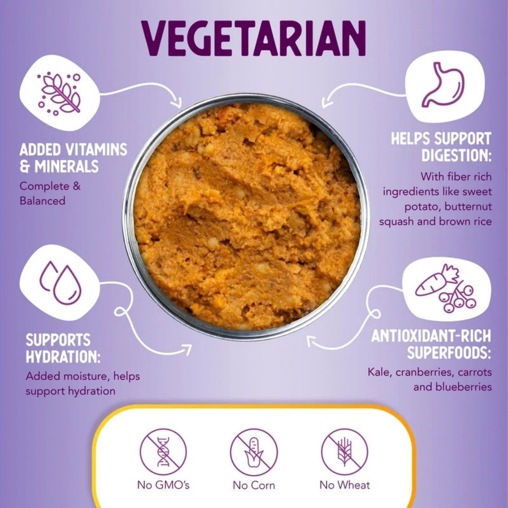 Health Extension Vegetarian Dog Food Canned 12.5oz. (Case of 12)