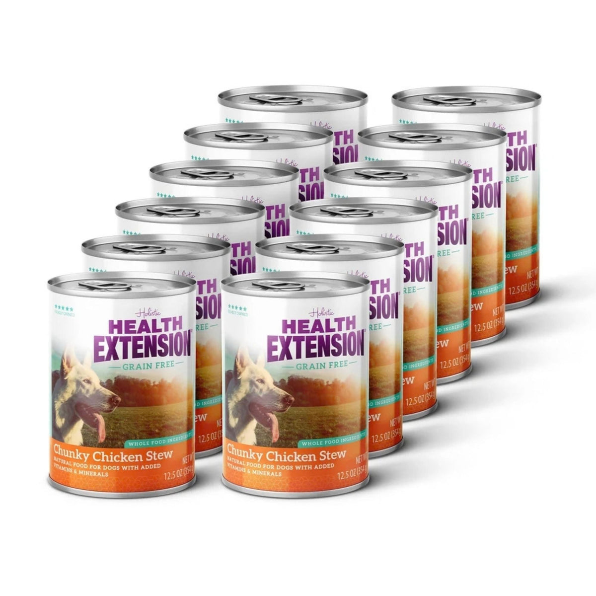 Health Extension Chicken Stew Grain Free Canned Dog Food 13.2oz. (Case of 12)