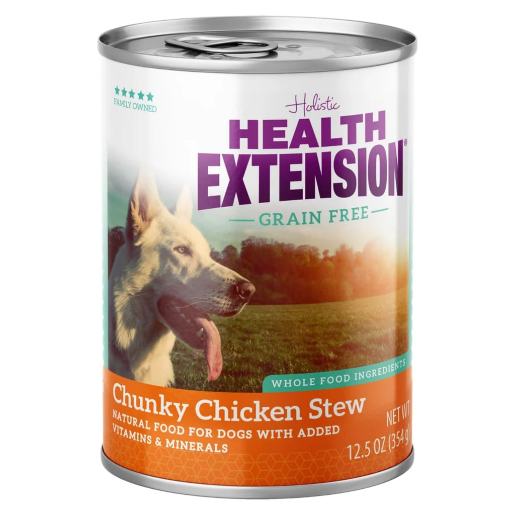 Health Extension Chicken Stew Grain Free Canned Dog Food 13.2oz. (Case of 12)