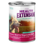 Health Extension Beef Stew Grain Free Wet Dog Food 13.2oz. (Case of 12)