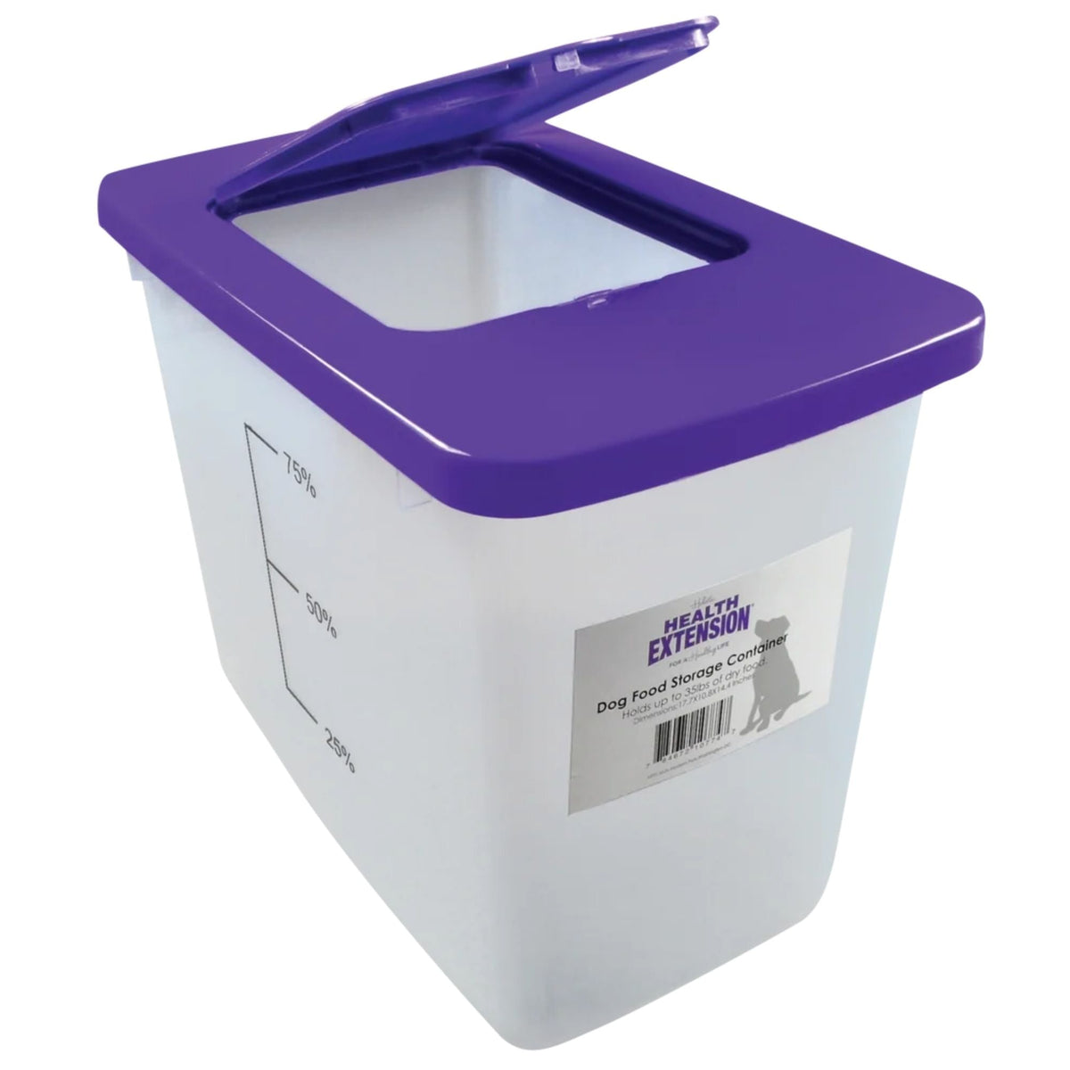 Health Extension Dog Food Container 35lb.