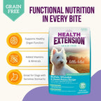 Health Extension Grain Free Little Bites Buffalo & Whitefish Dry Food 23.5lb.