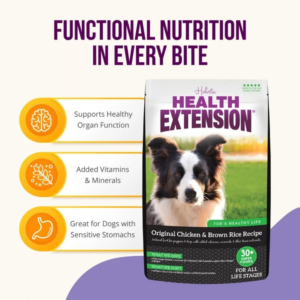 Health Extension Original Dry Dog Food 1lb.