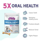 Health Extension Medium Peanut Butter Dental Chews 8 pack