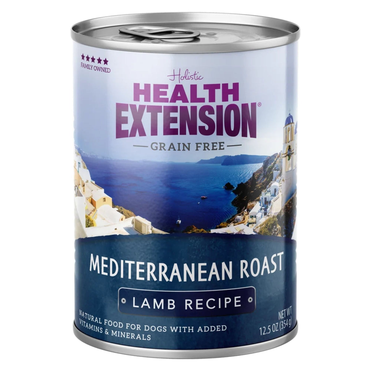 Health Extension Grain Free Roasted Mediterranean Lamb Dog Food 12.5oz. (Case of 12)