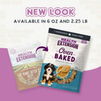Health Extension Grain Free Peanut Butter / Banana Dog Treat 6oz.