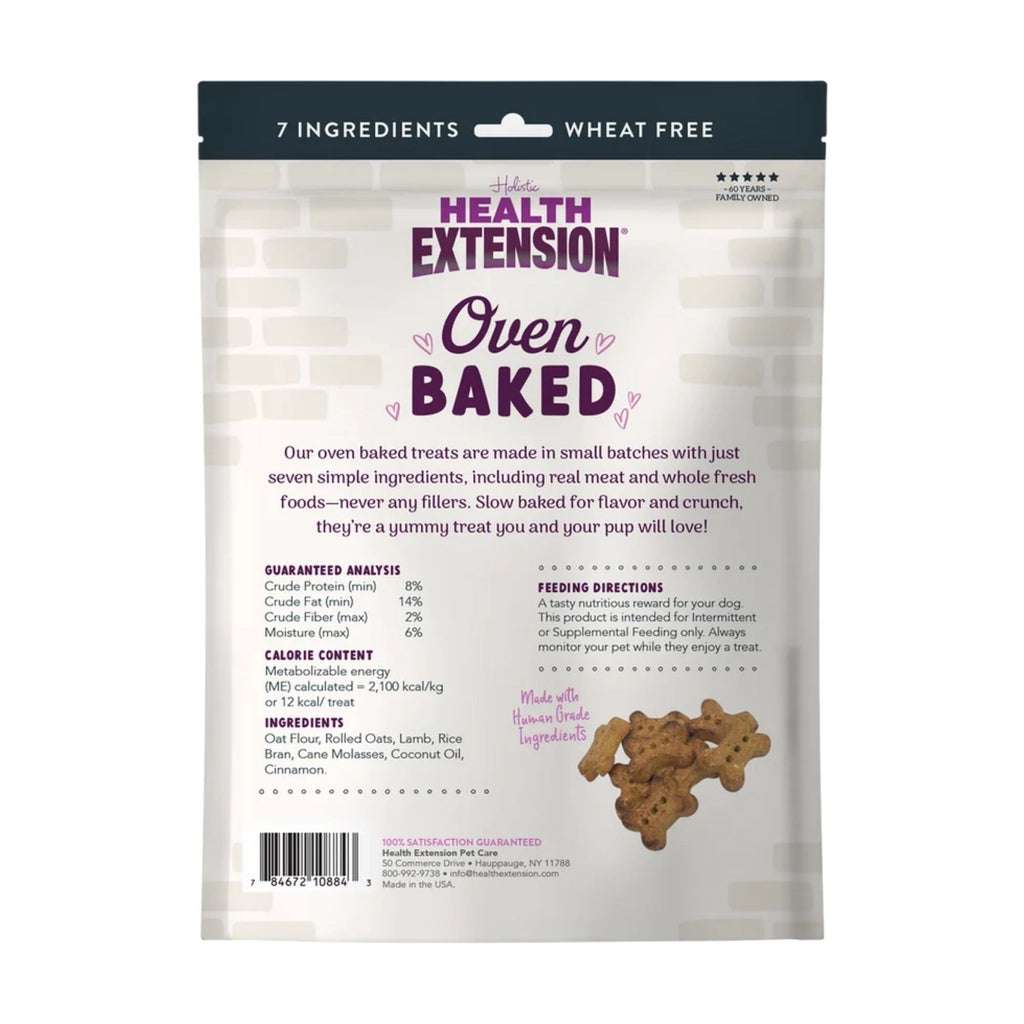 Health Extension Grain Free Lamb / Blueberry Dog Treats 2.25lb.