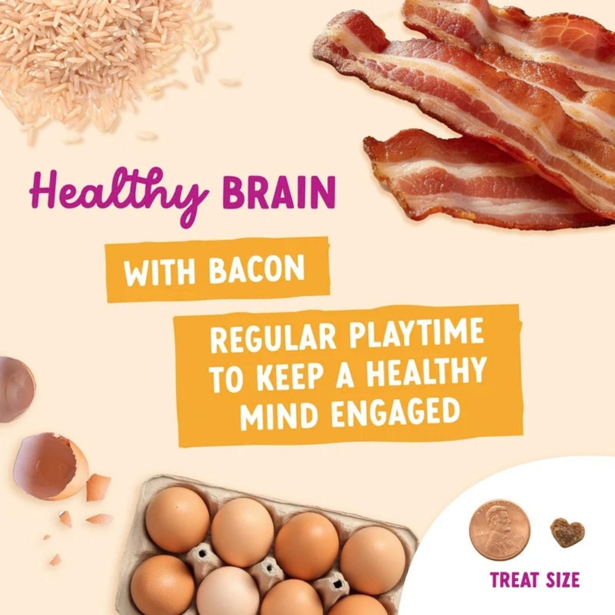 Health Extension Impawfect Bacon Training Treats 4oz. (Case of 3)