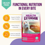 Health Extension Grain Free Little Bites Salmon Vegtables & Berries 12lb.