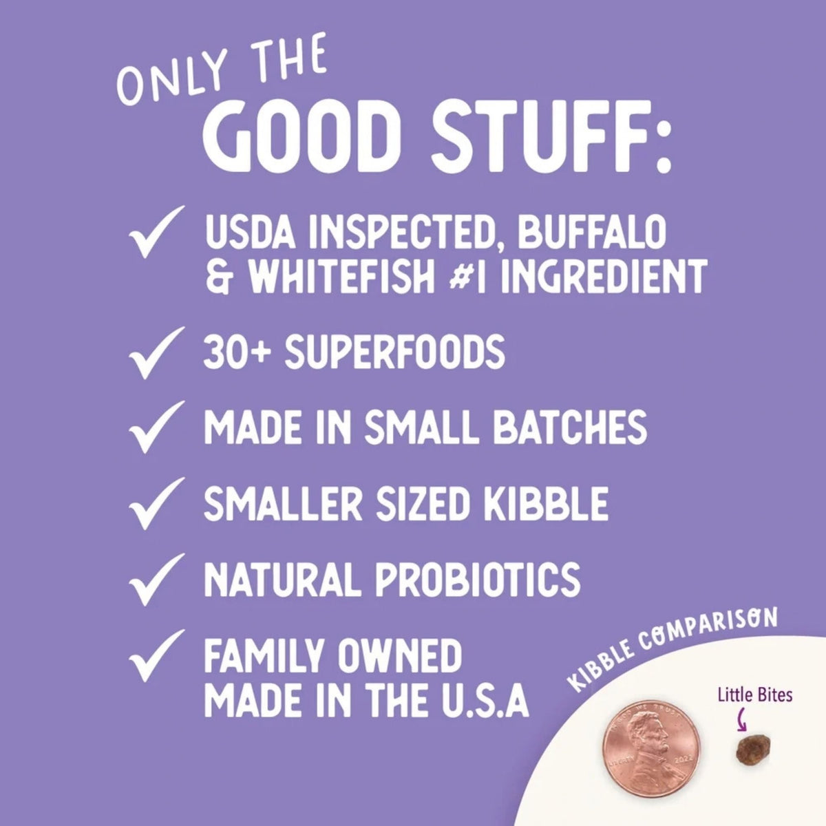 Health Extension Grain Free Little Bite Buffalo & Whitefish Dog 3.5lb.