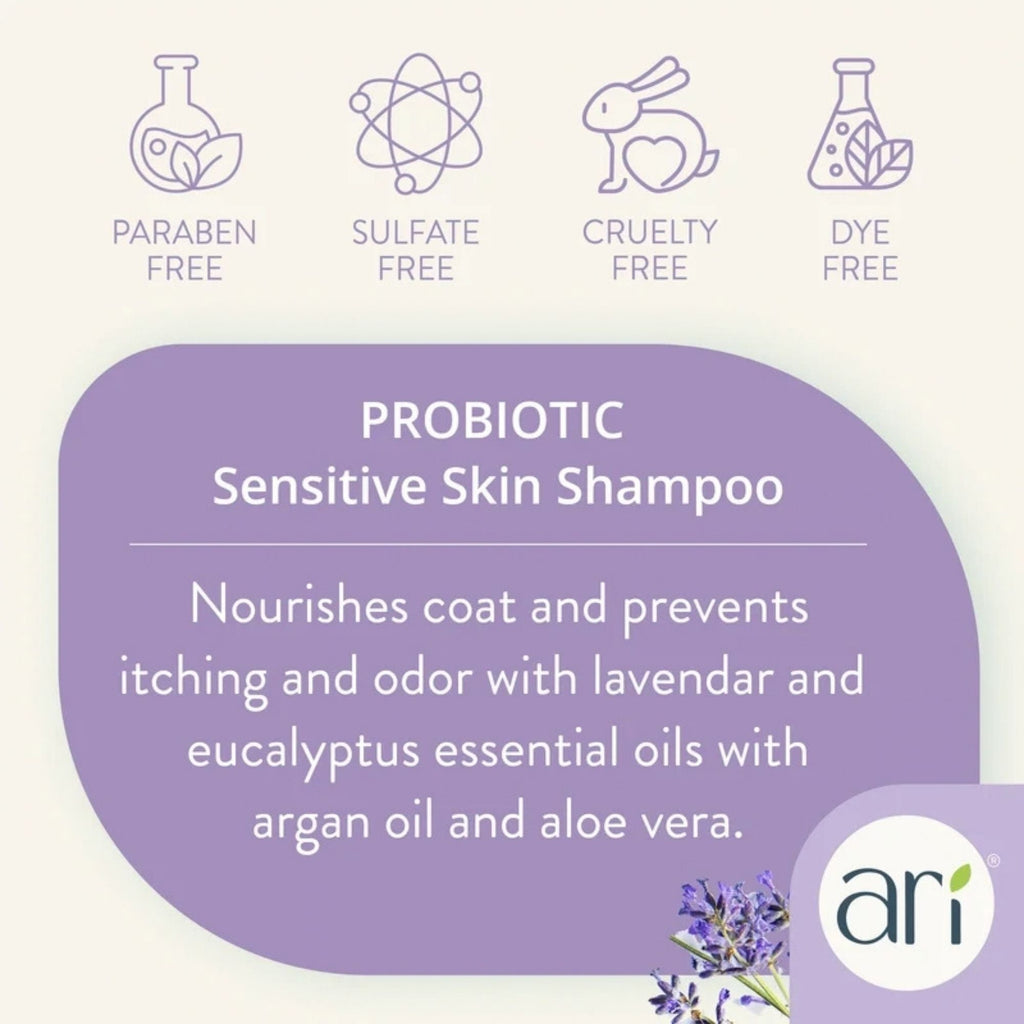 Health Extension ARI Probiotic Sensitive Skin Shampoo 16oz.