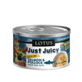 Lotus Cat Just Juicy Salmon Pollock 2.5Oz