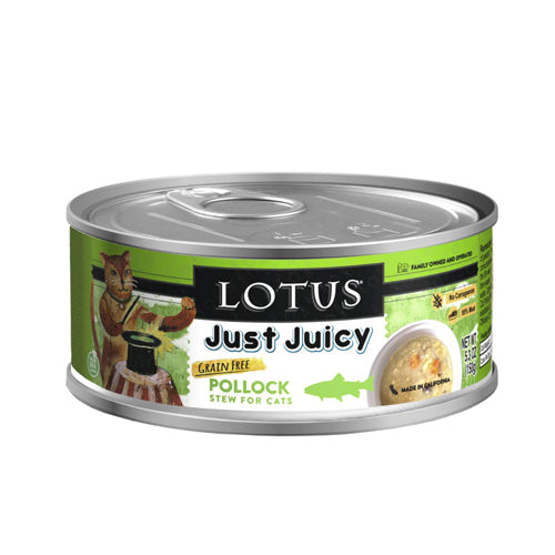 Lotus Cat Just Juicy Pollock Stew 5.3Oz