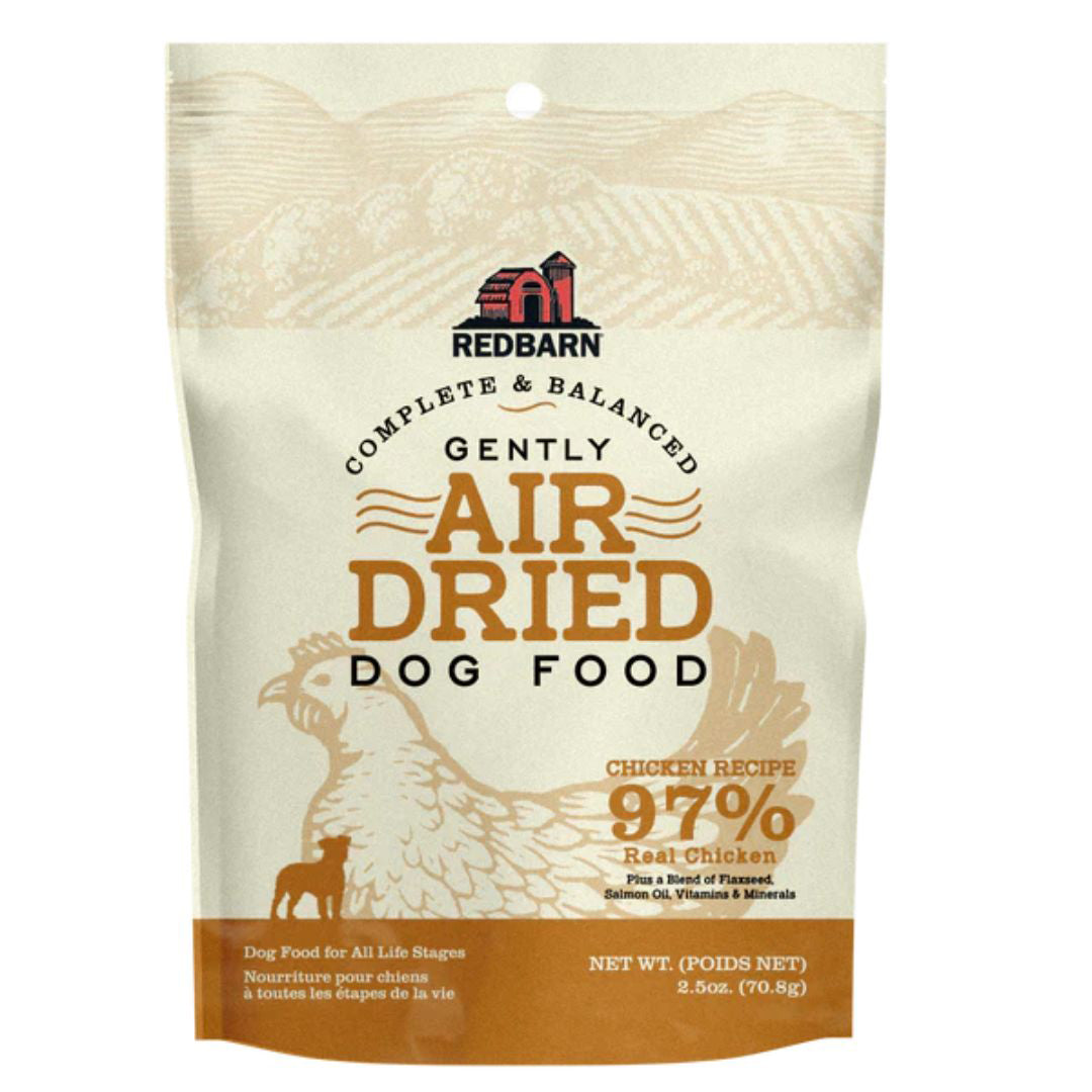 REDBARN Dog Grain Free Air Dried Chicken 2.5oz.  (Case of 12)