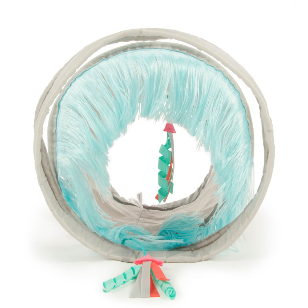 SmartyKat Fringe Frenzy Cat Activity Tunnel 1ea/20 in