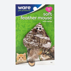 Ware Soft Feather Mouse Cat Toy