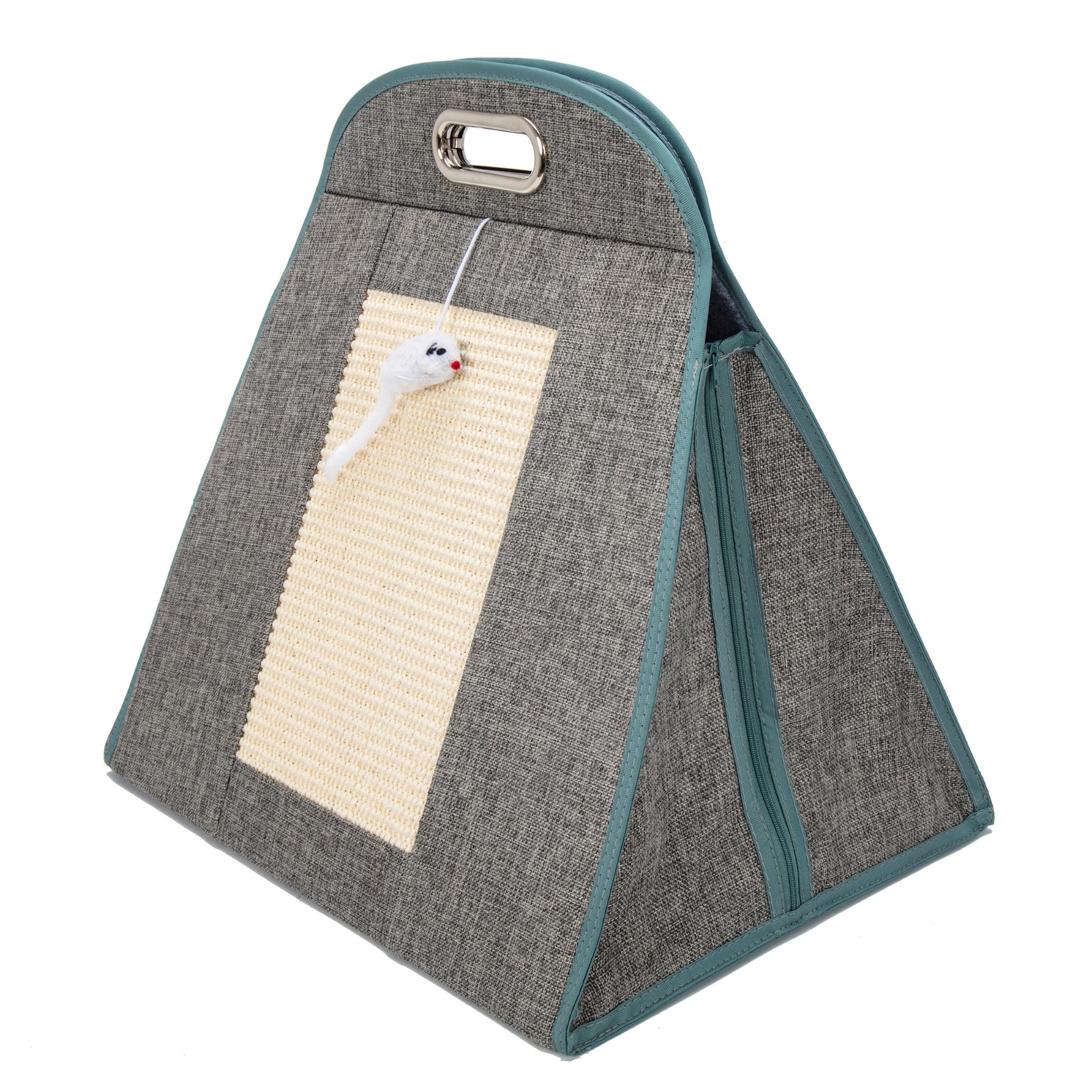 Ware Cat Bag Comfy Carrier Gray 16.75 x 11.75 x 16in.