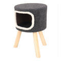 Ware Elevated Cat Condo Furniture 15 x 15 x 20 In