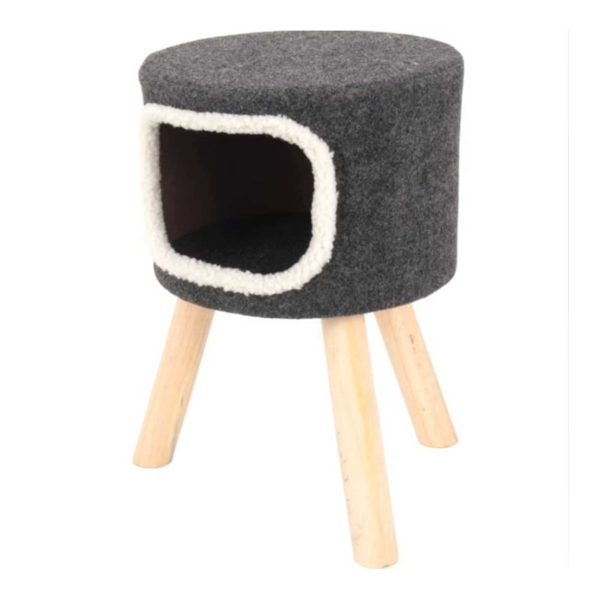 Ware Elevated Cat Condo Furniture 15 x 15 x 20 In