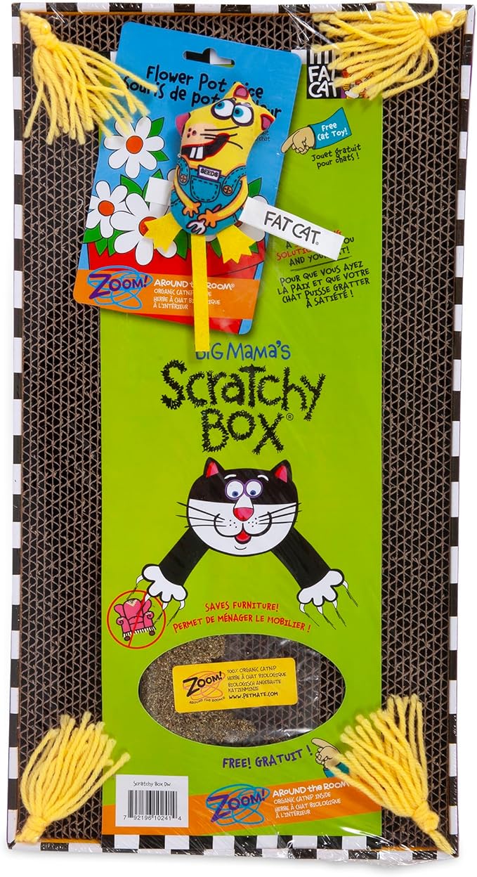 FAT CAT Big Mama's Scratchy Bo 1ea/Double Wide