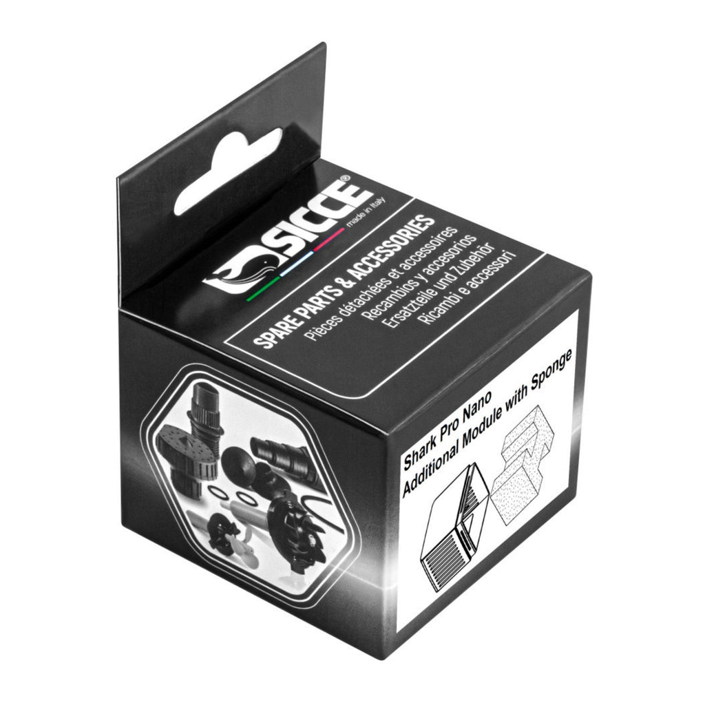 Sicce Shark Pro Nano Additional Module w/Sponge 1ea/One Size