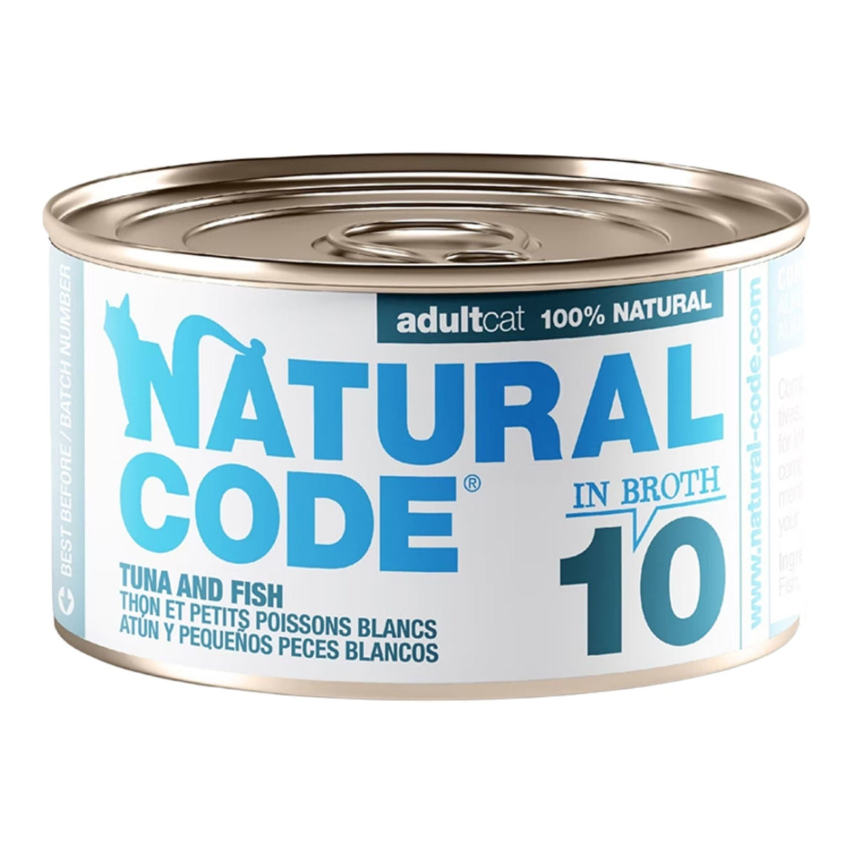 Natural Code Cat Tuna & Fish 3oz. (Case of 24)