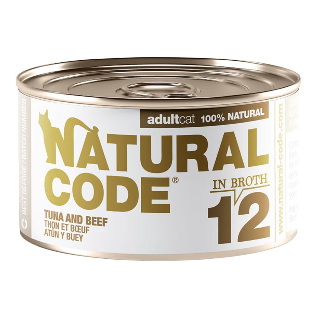 Natural Code Cat Tuna & Beef 3oz. (Case of 24)