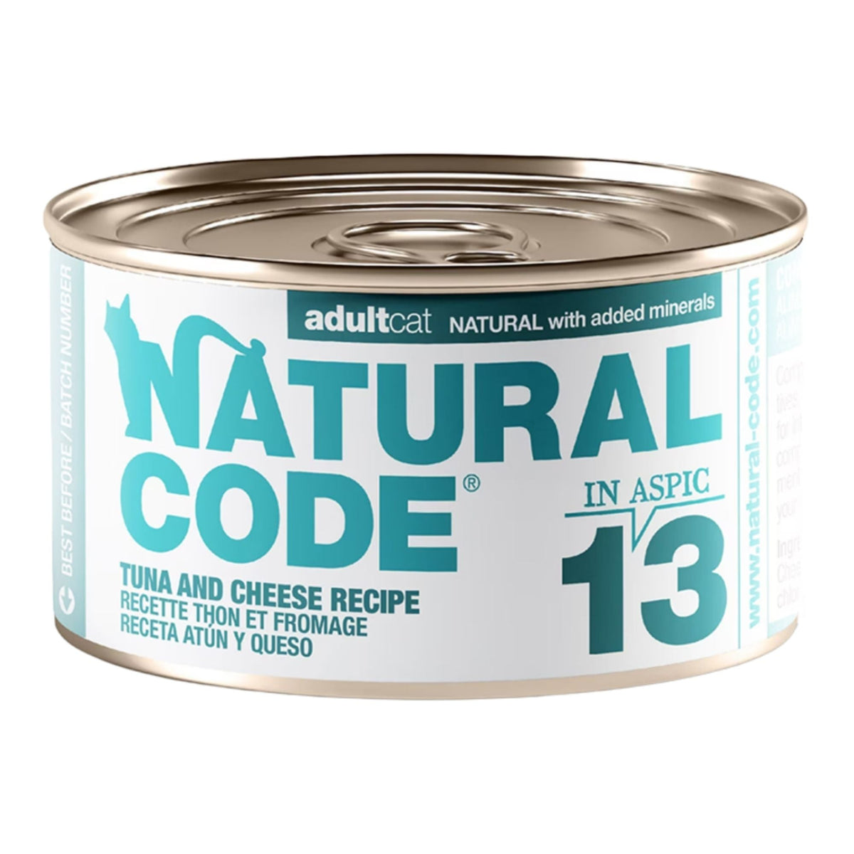 Natural Code Cat Tuna & Cheese 3oz. (Case of 24)