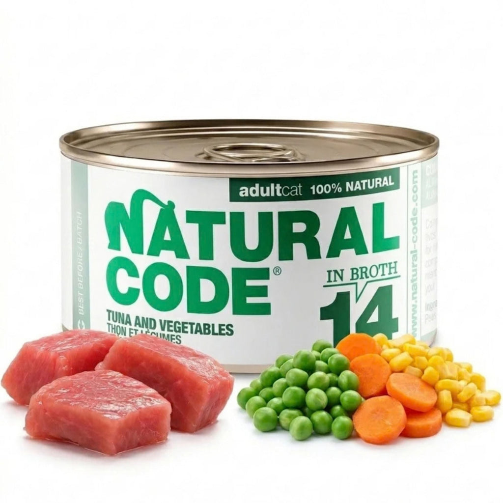 Natural Code Cat Tuna & Vegetables 3oz. (Case of 24)