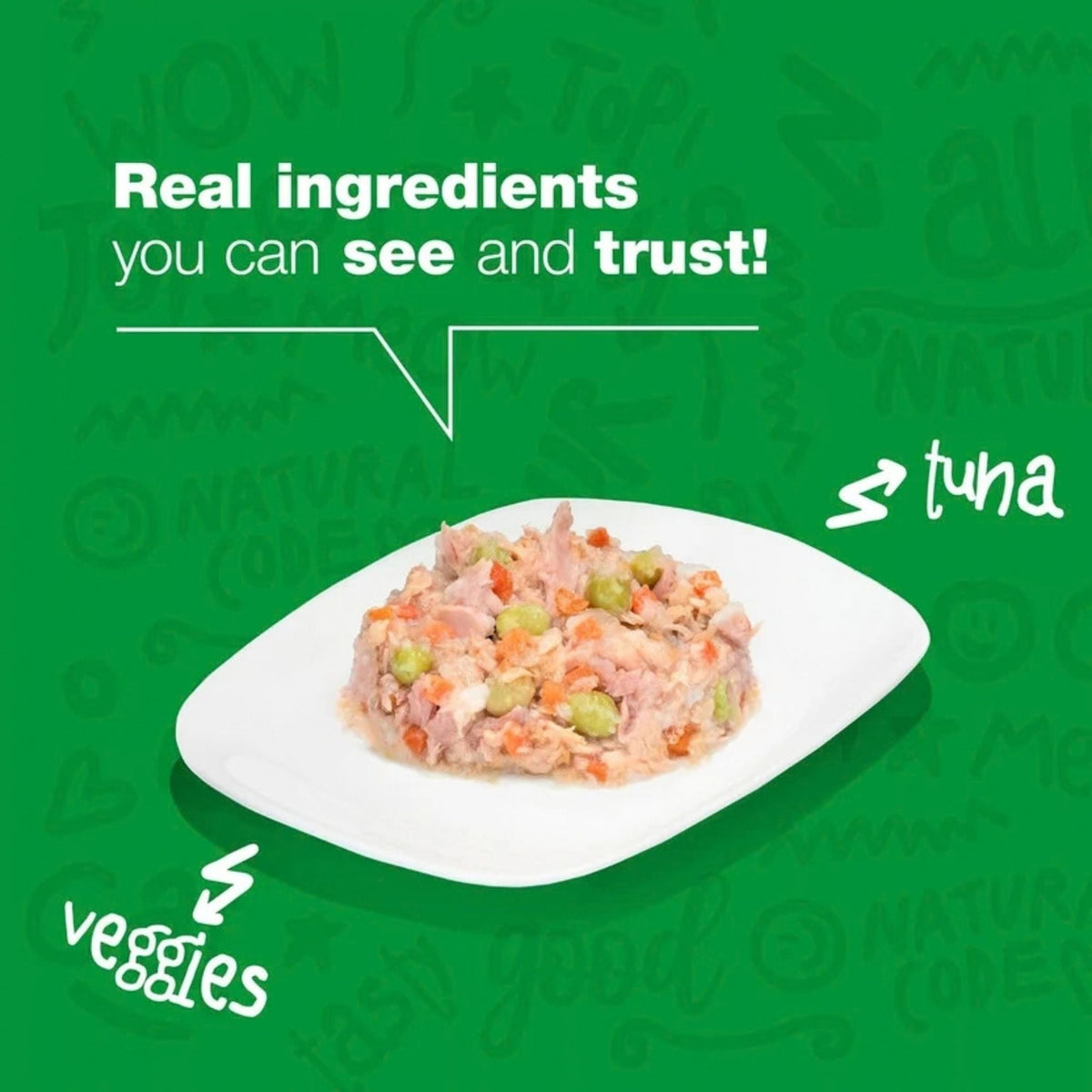 Natural Code Cat Tuna & Vegetables 3oz. (Case of 24)