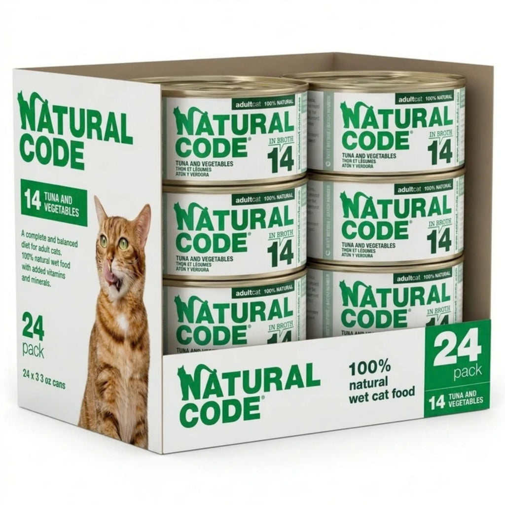 Natural Code Cat Tuna & Vegetables 3oz. (Case of 24)