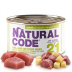 Natural Code Cat Tuna Lamb & Potato 3oz. (Case of 24)