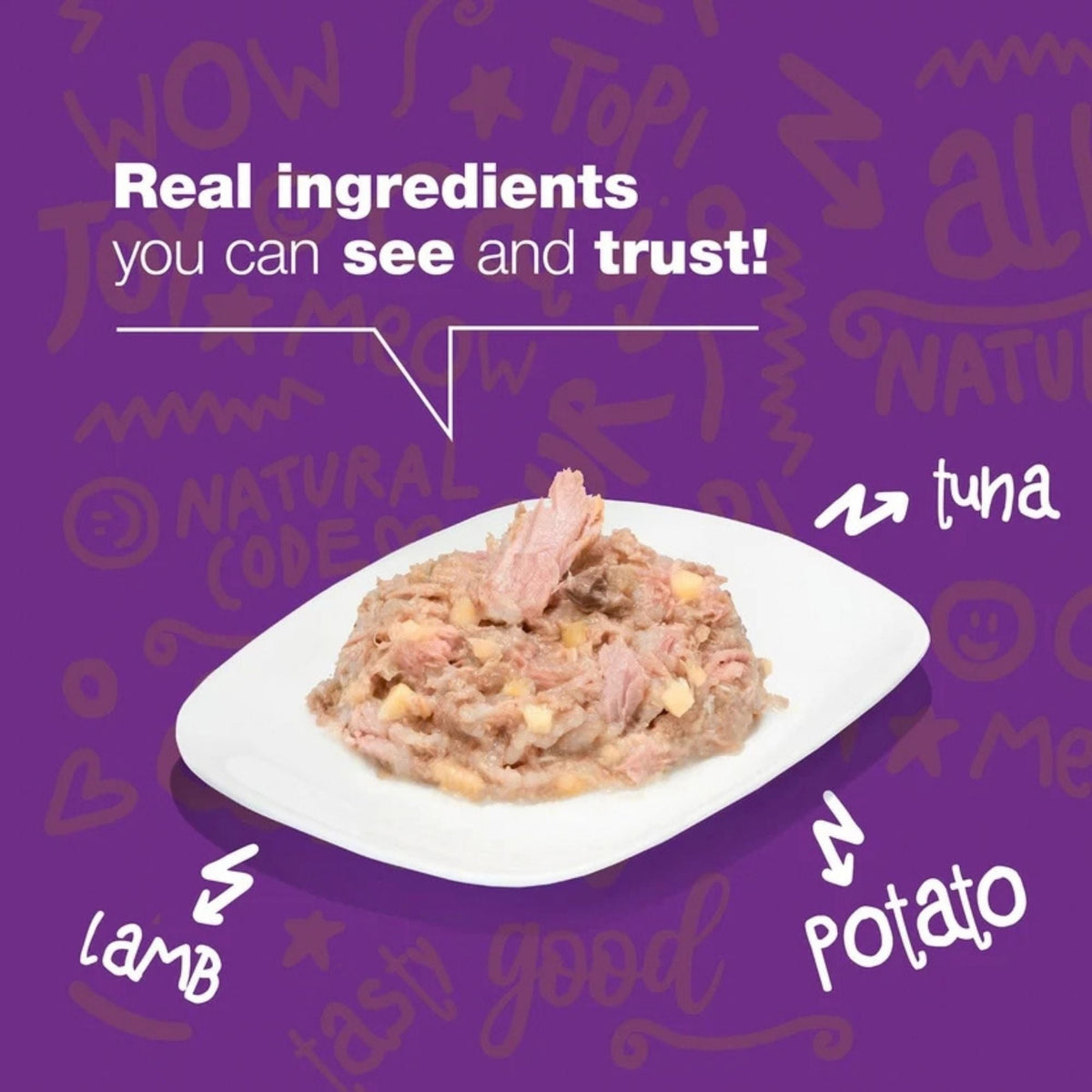 Natural Code Cat Tuna Lamb & Potato 3oz. (Case of 24)
