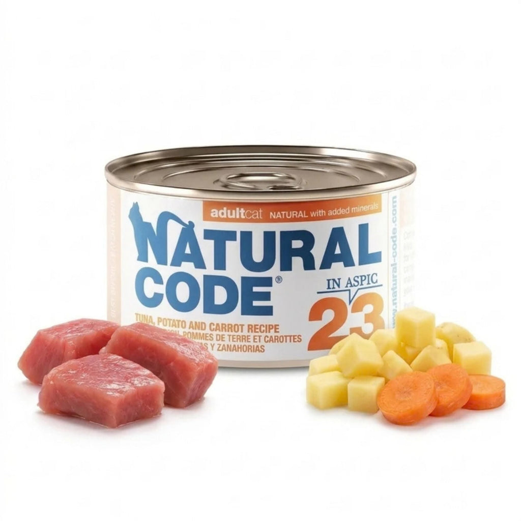 Natural Code Cat Tuna Potato & Carrot 3oz. (Case of 24)
