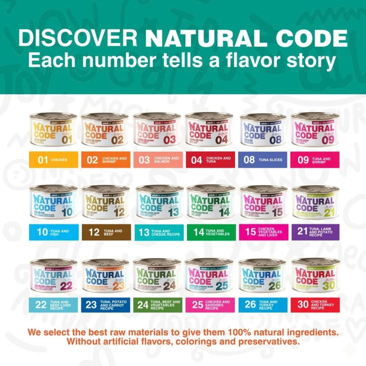 Natural Code Cat Tuna Potato & Carrot 3oz. (Case of 24)