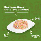 Natural Code Cat Tuna Beef & Vegetables 3oz. (Case of 24)