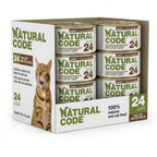 Natural Code Cat Tuna Beef & Vegetables 3oz. (Case of 24)