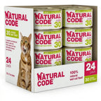 Natural Code Cat Chicken & Turkey 3oz. (Case of 24)