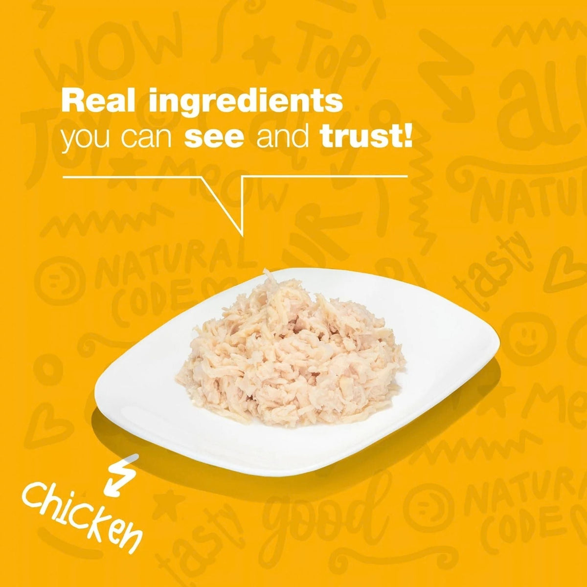 Natural Code Cat Chicken 3oz. (Case of 24)