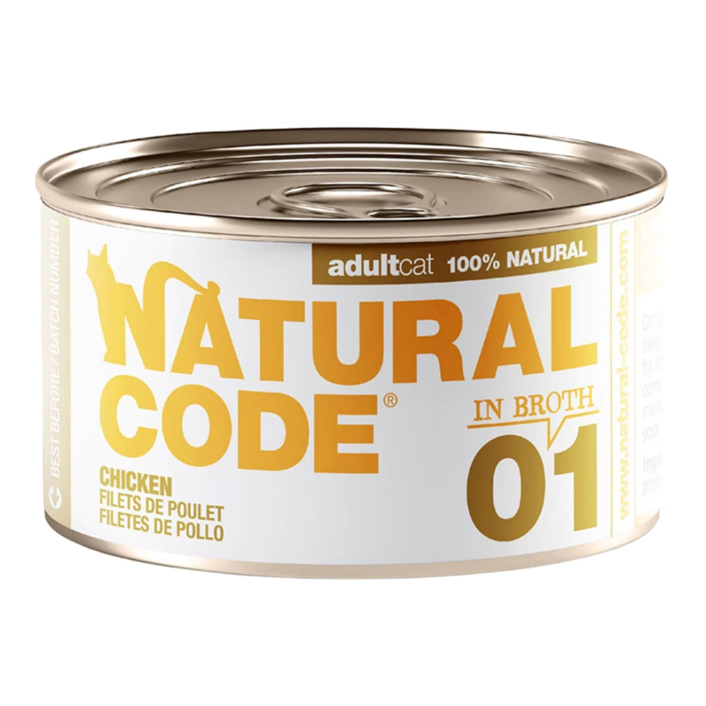 Natural Code Cat Chicken 3oz. (Case of 24)