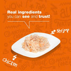 Natural Code Cat High Protein Chicken & Shrimp In Broth For Adult Cats 3oz. (Case of 24)