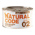 Natural Code Cat High Protein Chicken & Shrimp In Broth For Adult Cats 3oz. (Case of 24)